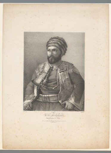 Portrait of Sidi Mahmoud Kahia