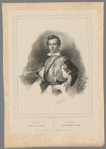 Portrait of Otto I, King of Greece