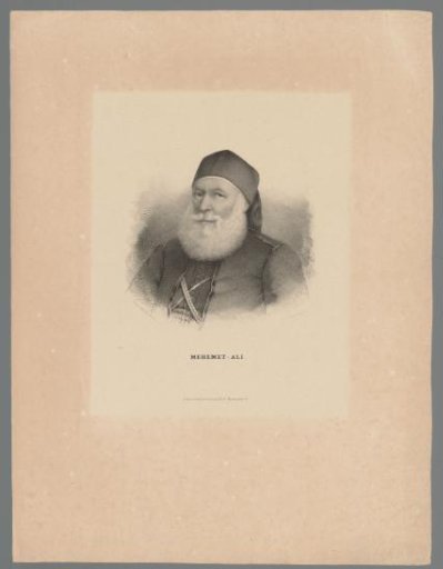 Portrait of Mohammed Ali, governor of Egypt
