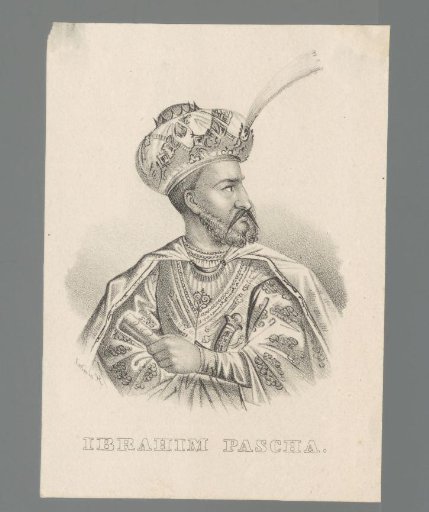 Portrait of Ibrahim, Pasha of Egypt