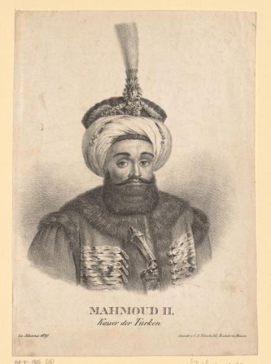 Portrait of Mahmut II