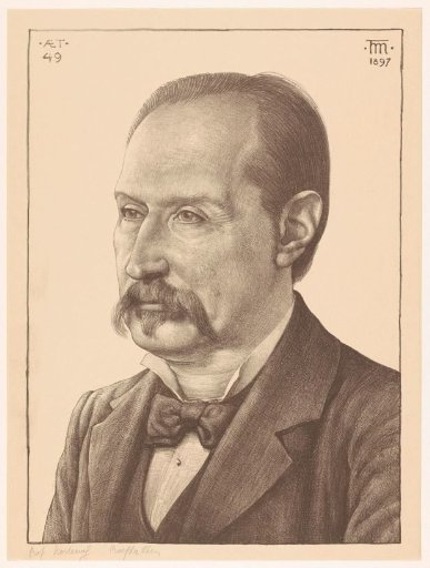 Portrait of Prof. Diederik Johannes Korteweg