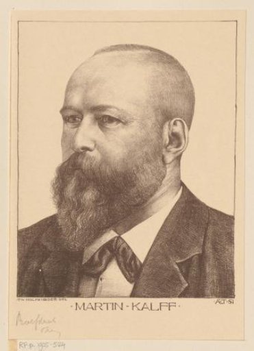 Portrait of Martin Kalff at the Age of 51