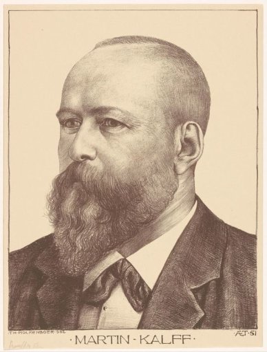 Portrait of Martin Kalff