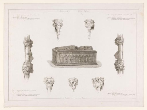Eight Details of St. John's Cathedral in 's-Hertogenbosch