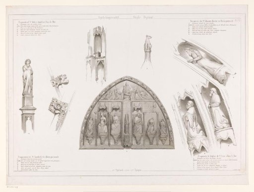 Seven Details of St. John's Cathedral in 's-Hertogenbosch