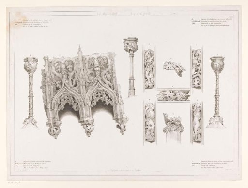Eleven Details of St. John's Cathedral in 's-Hertogenbosch