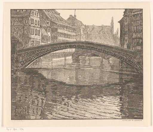 View of bridges in a city