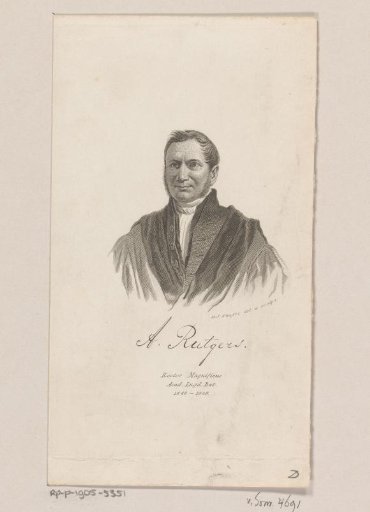 Portrait of Antonie Rutgers