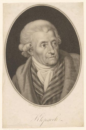 Portrait of Friedrich Klopstock
