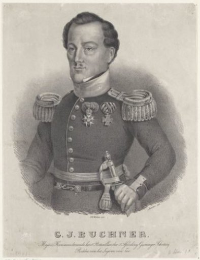 Portrait of Major G.J. Buchner
