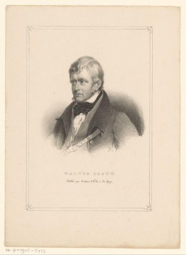Portrait of Walter Scott