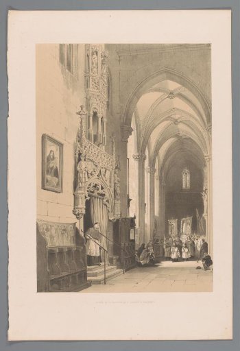 Entrance to the sacristy in St. Lawrence's Church in Nuremberg
