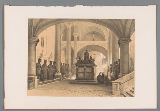 Tomb of Emperor Maximilian I in the Hofkirche in Innsbruck