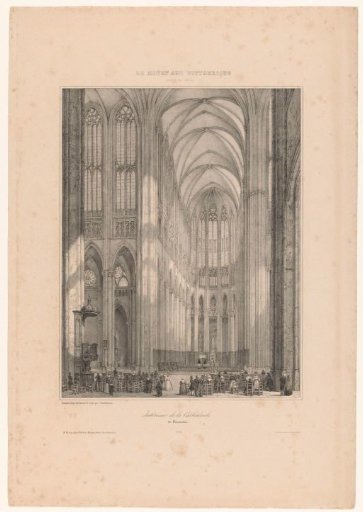 Interior of the Cathedral of Beauvais