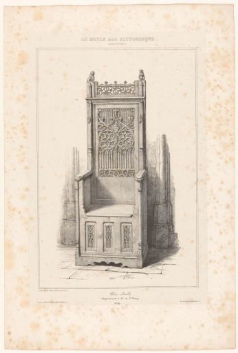 Choir stall