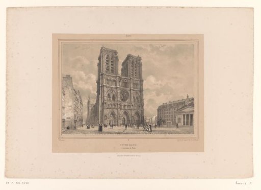 View of Notre-Dame of Paris