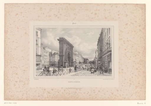 View of the Porte Saint-Denis