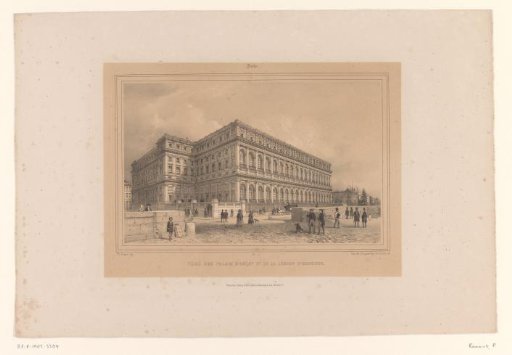 View of the Palais d'Orsay