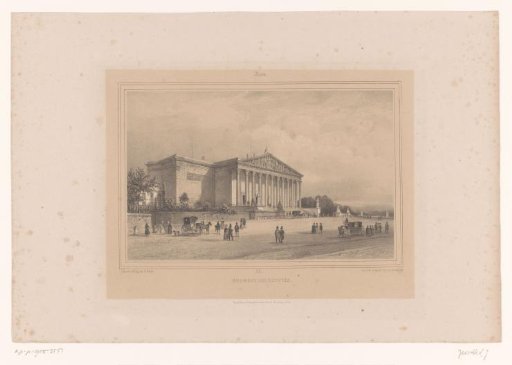 View of the Palais Bourbon