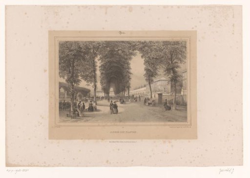 View of the Jardin des Plantes