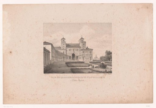 View of the Royal French Academy in Rome