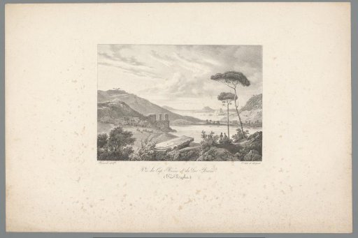 View of Cape Miseno and the Lake of Averno