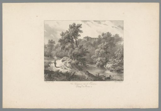 Landscape with the Aniene River