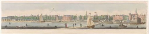 Panorama of Amsterdam (Sheet B)