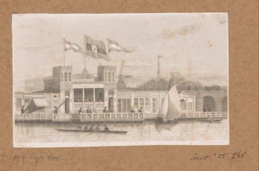 Building of the Amsterdam Rowing Club De Hoop
