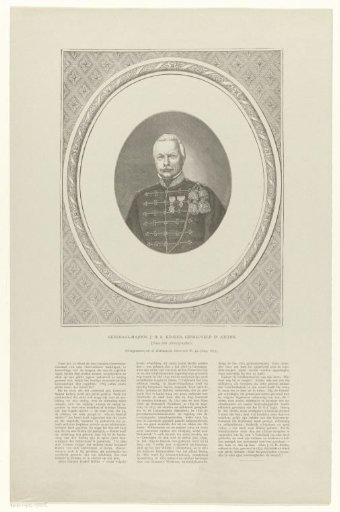 Portrait of Major-General Johan Harmen Rudolf Köhler