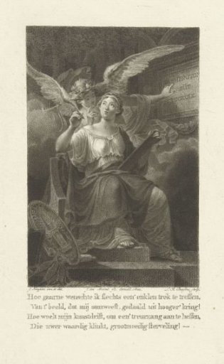 Memorial print for George Washington
