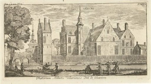 View of the village of Schoten