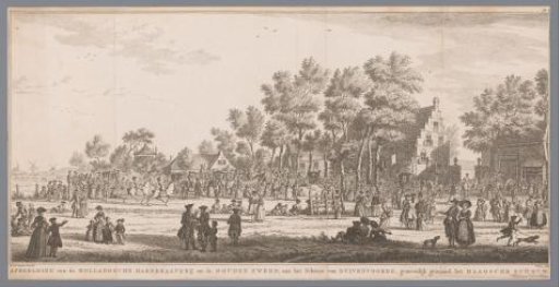 Dutch trotting race, ca. 1775