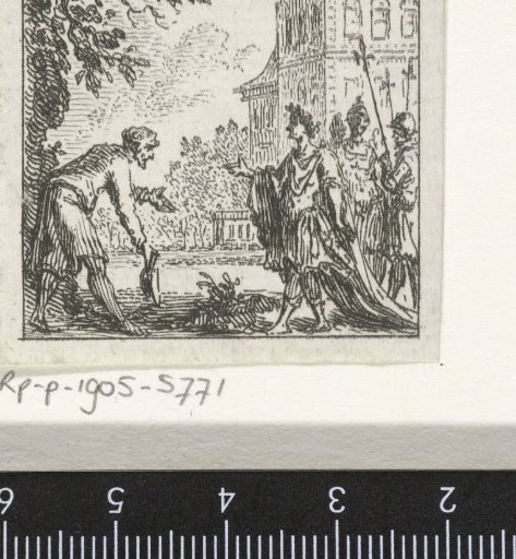 Fable of Emperor Tiberius and his servant