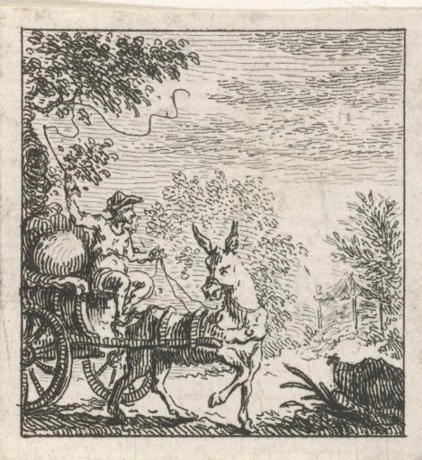 Fable of the fly and the mule