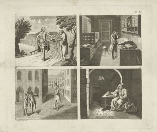 Four Representations of the Properties of the Soul, Plate 4