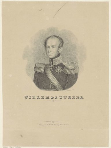 Portrait of Willem II, King of the Netherlands