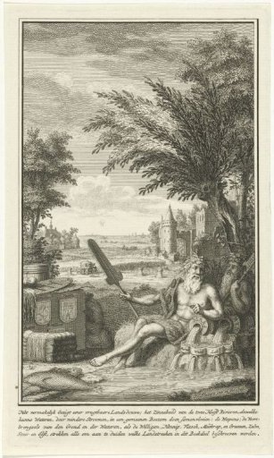 Landscape with two river gods