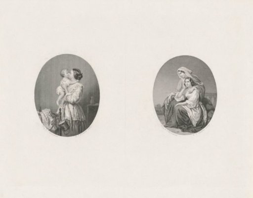 Mother with child - Woman with a young girl