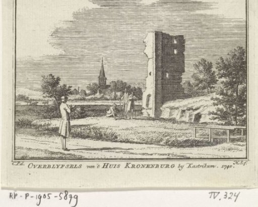 Ruin of Huis Kronenburg, Haarlem