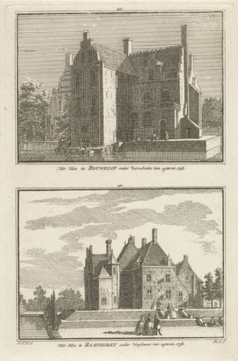 Views of Kasteel Rouwkoop, Voorschoten and Kasteel Raephorst, Wassenaar