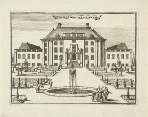 View of Zeist Castle from the rear