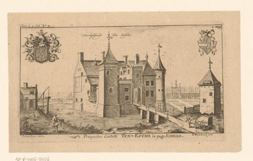 View of Castle Ten Essche at Schelle