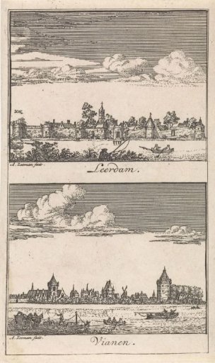 Views of Leerdam and Vianen