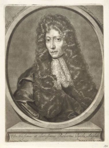 Portret van Robert Boyle