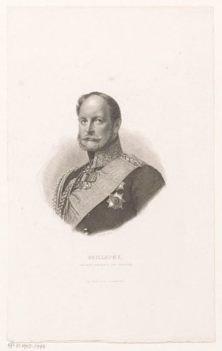 Portrait of Wilhelm I, Emperor of Germany