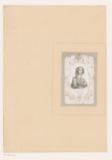 Portrait of Louise Marie of Orléans, Queen of Belgium