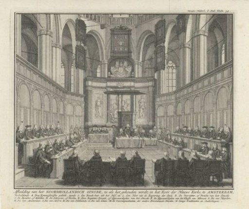 Synod held in the New Church in Amsterdam, 1730