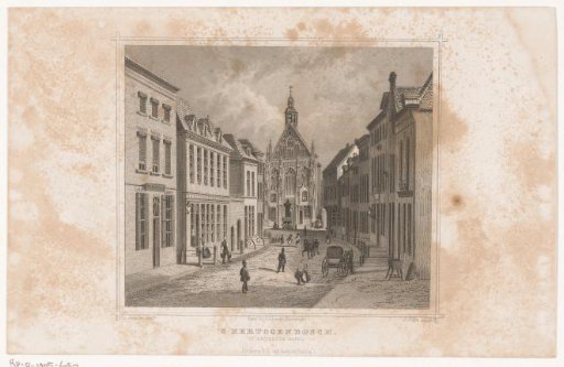 View of the Sint Antoniuskapel in 's-Hertogenbosch